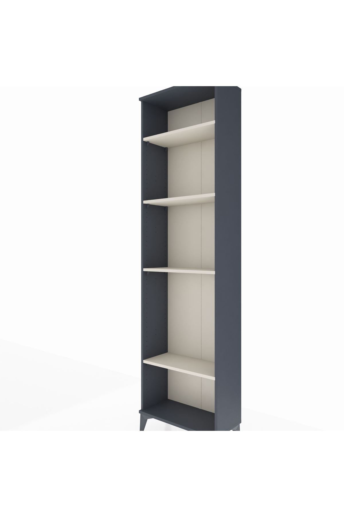 Arges Dolap 4 Raflı 60x30x221 Antrasit-Aytaşı