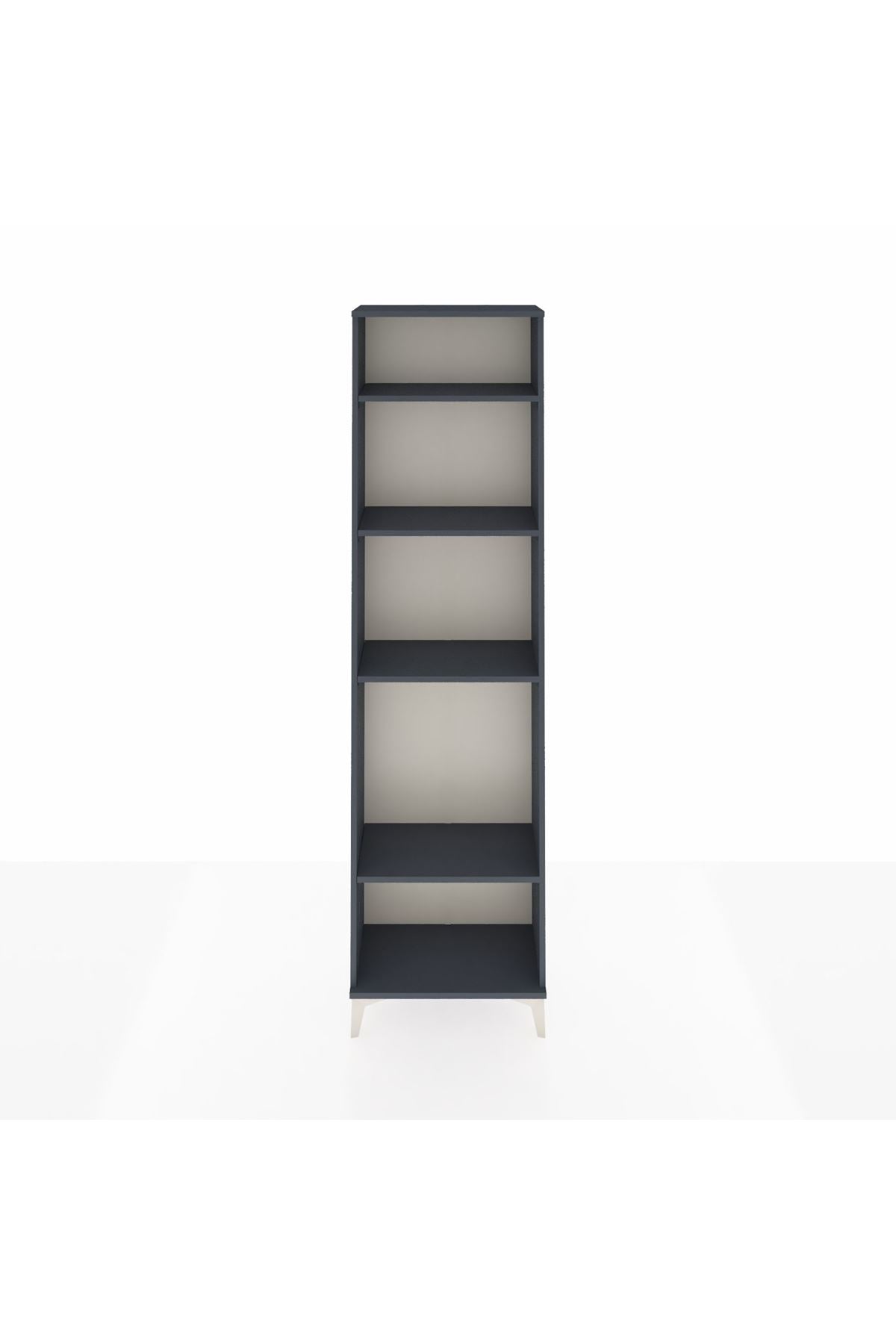 Arges Dolap 4 Raflı 60x30x221 Antrasit-Antrasit