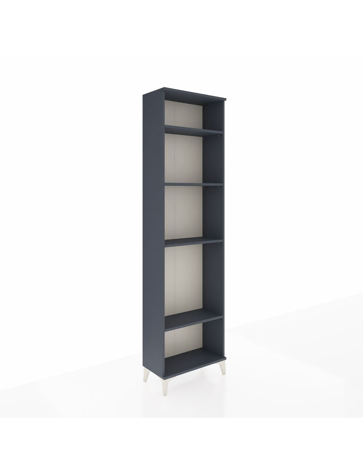 Arges Dolap 4 Raflı 60x30x221 Antrasit-Antrasit