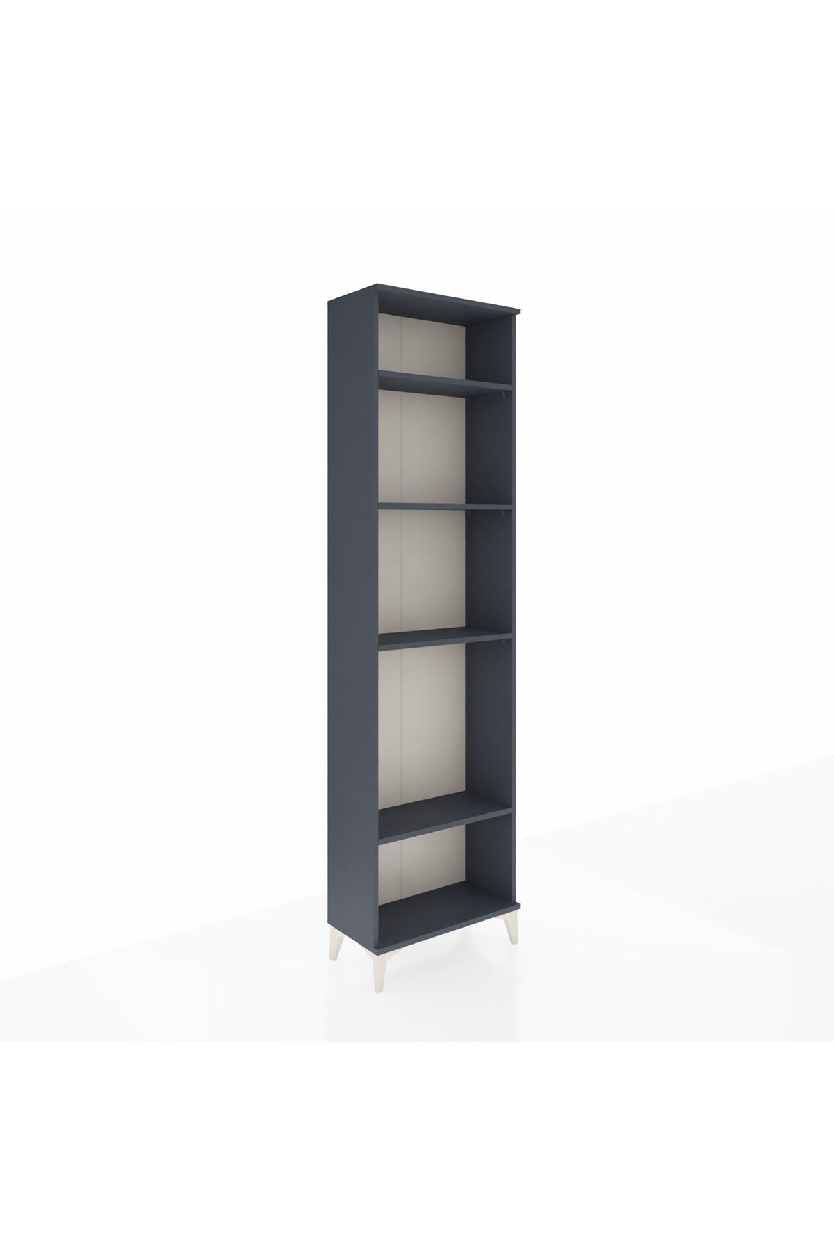 Arges Dolap 4 Raflı 60x30x221 Antrasit-Antrasit