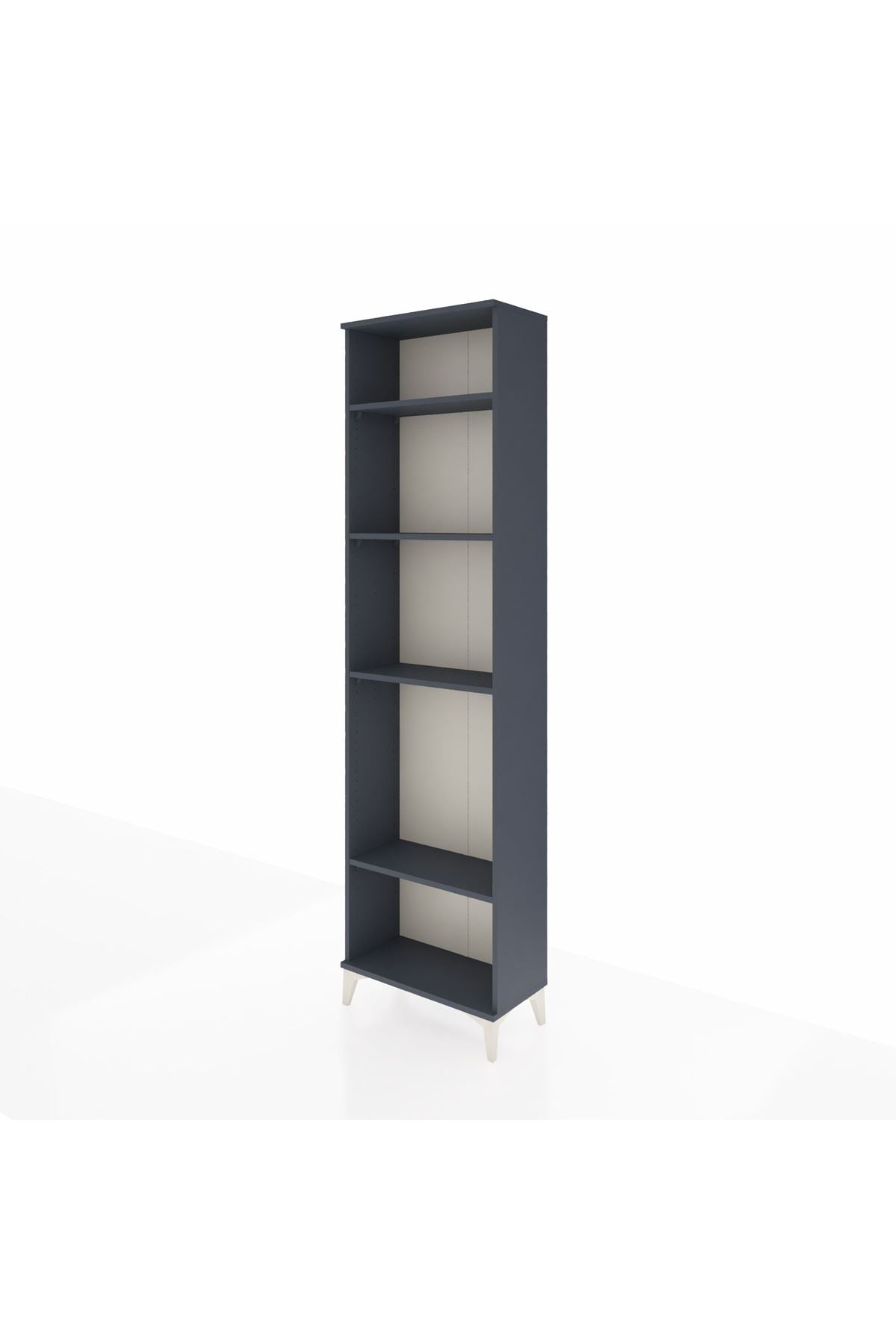 Arges Dolap 4 Raflı 60x30x221 Antrasit-Antrasit