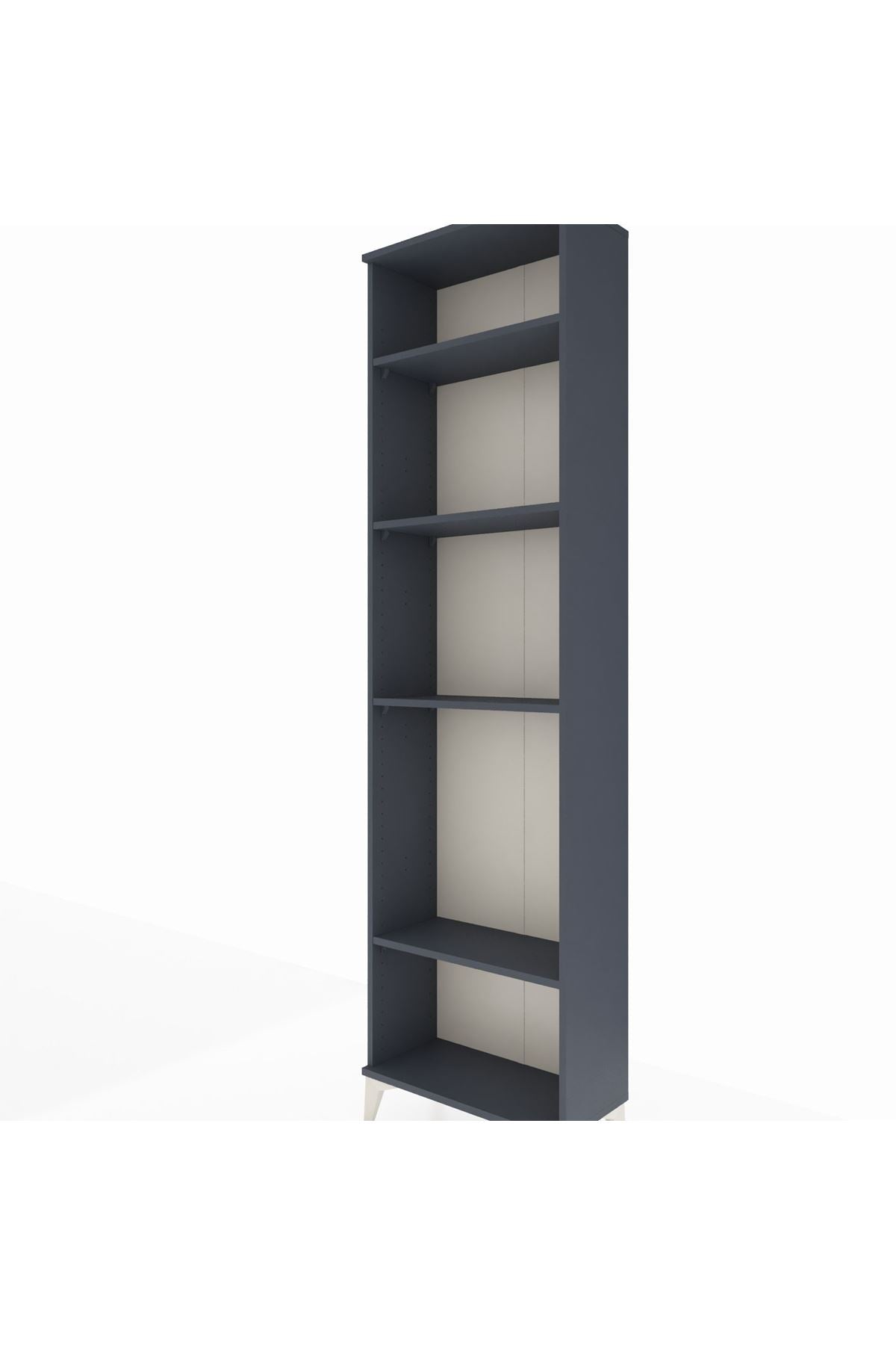 Arges Dolap 4 Raflı 60x30x221 Antrasit-Antrasit