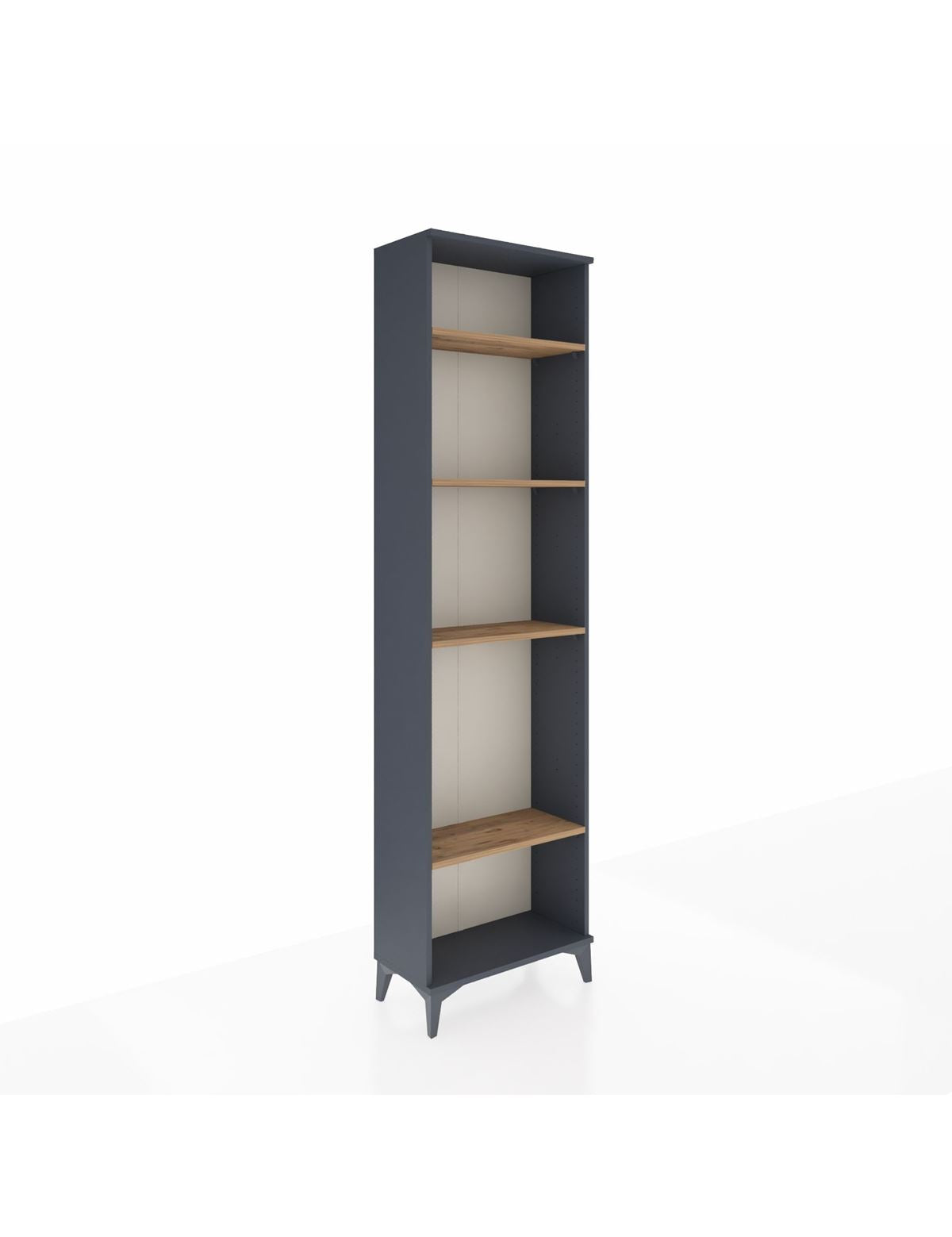 Arges Dolap 4 Raflı 60x30x221 Antrasit-Çam