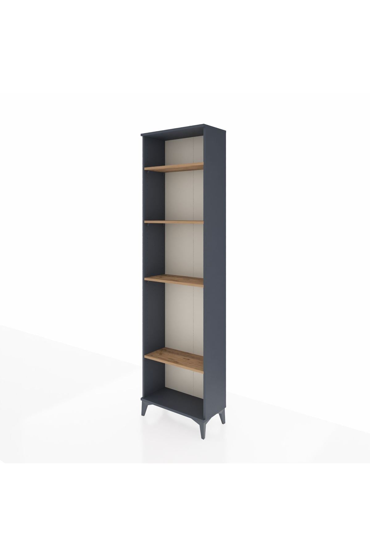 Arges Dolap 4 Raflı 60x30x221 Antrasit-Çam