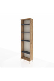 Arges Dolap 4 Raflı 60x30x221 Çam-Antrasit