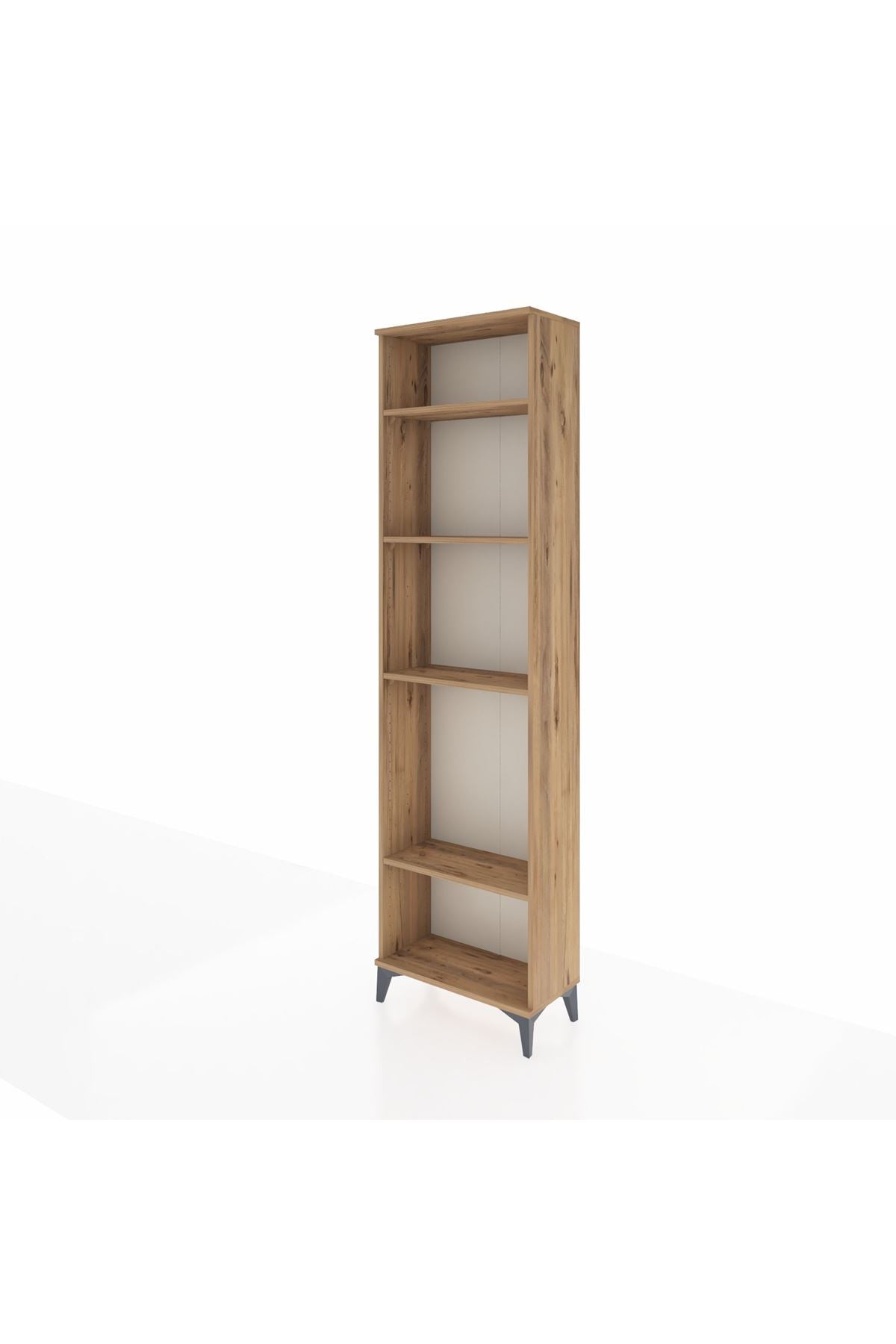 Arges Dolap 4 Raflı 60x30x221 Çam-Çam