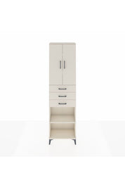 Arges Dolap 4 Raflı 3 Çekmeceli 2 Kapaklı 60x30x221 Aytaşı-Aytaşı