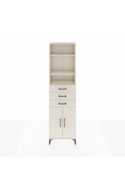 Arges Dolap 4 Raflı 3 Çekmeceli 2 Kapaklı 60x30x221 Aytaşı-Aytaşı