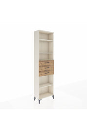 Arges Dolap 4 Raflı 3 Çekmeceli 60x30x221 Aytaşı-Çam