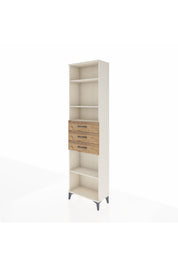 Arges Dolap 4 Raflı 3 Çekmeceli 60x30x221 Aytaşı-Çam