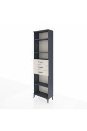 Arges Dolap 4 Raflı 3 Çekmeceli 60x30x221 Antrasit-Aytaşı