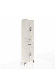 Arges Dolap 4 Raflı 2 Çekmeceli 4 Kapaklı 60x30x221 Aytaşı-Aytaşı