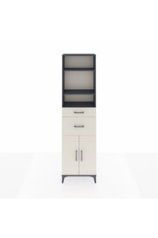 Arges Dolap 4 Raflı 2 Çekmeceli 2 Kapaklı 60x30x221 - S29M218V4A