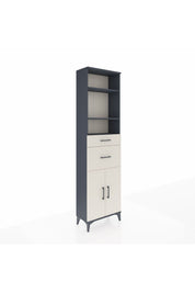 Arges Dolap 4 Raflı 2 Çekmeceli 2 Kapaklı 60x30x221 - S29M218V4A