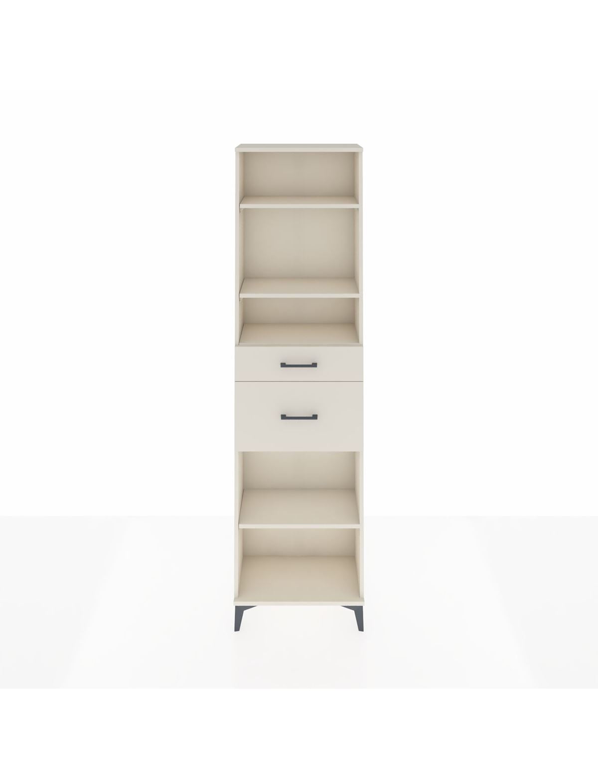 Arges Dolap 4 Raflı 2 Çekmeceli 60x30x221 Aytaşı-Aytaşı