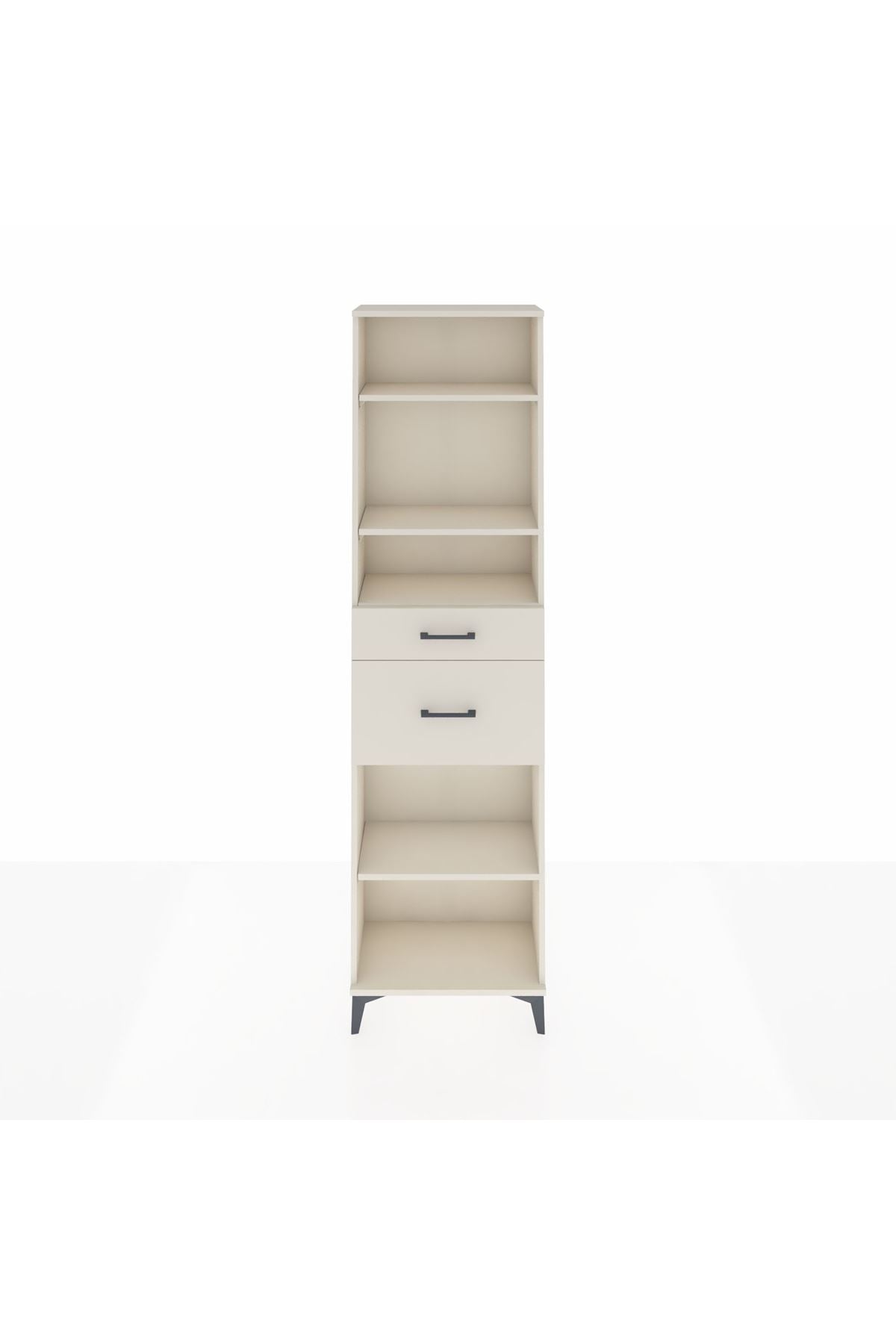 Arges Dolap 4 Raflı 2 Çekmeceli 60x30x221 Aytaşı-Aytaşı