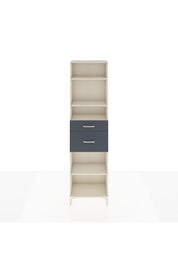 Arges Dolap 4 Raflı 2 Çekmeceli 60x30x221 Aytaşı-Antrasit