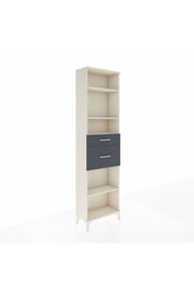 Arges Dolap 4 Raflı 2 Çekmeceli 60x30x221 Aytaşı-Antrasit