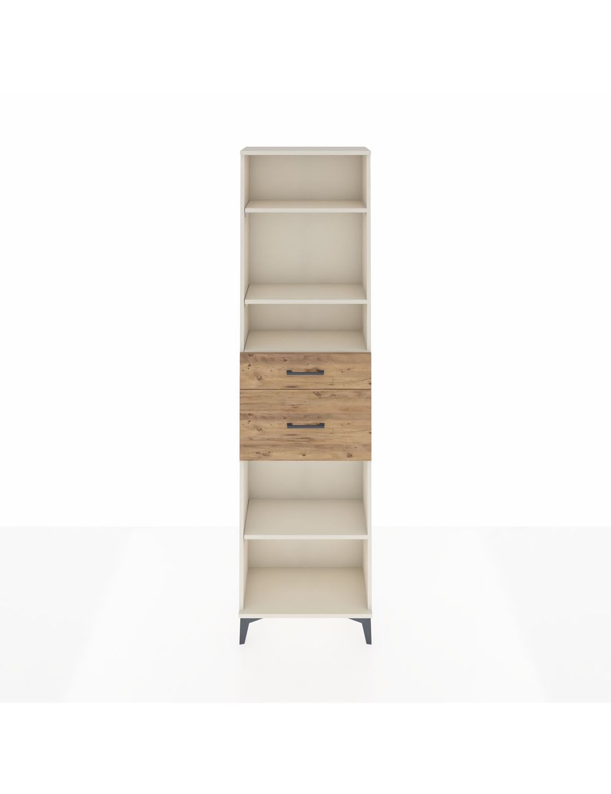 Arges Dolap 4 Raflı 2 Çekmeceli 60x30x221 Aytaşı-Çam