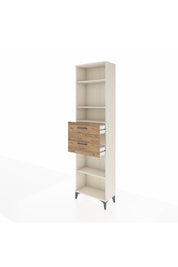 Arges Dolap 4 Raflı 2 Çekmeceli 60x30x221 Aytaşı-Çam