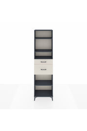 Arges Dolap 4 Raflı 2 Çekmeceli 60x30x221 Antrasit-Aytaşı