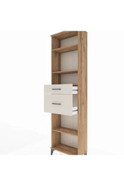 Arges Dolap 4 Raflı 2 Çekmeceli 60x30x221 Çam-Aytaşı