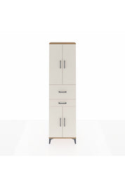 Arges Dolap 4 Raflı 2 Çekmeceli 4 Kapaklı 60x30x221 Çam-Aytaşı