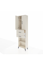 Arges Dolap 4 Raflı 2 Çekmeceli 2 Kapaklı 60x30x221 Aytaşı-Aytaşı