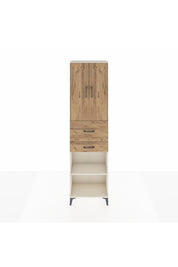 Arges Dolap 4 Raflı 2 Çekmeceli 2 Kapaklı 60x30x221 Aytaşı-Çam