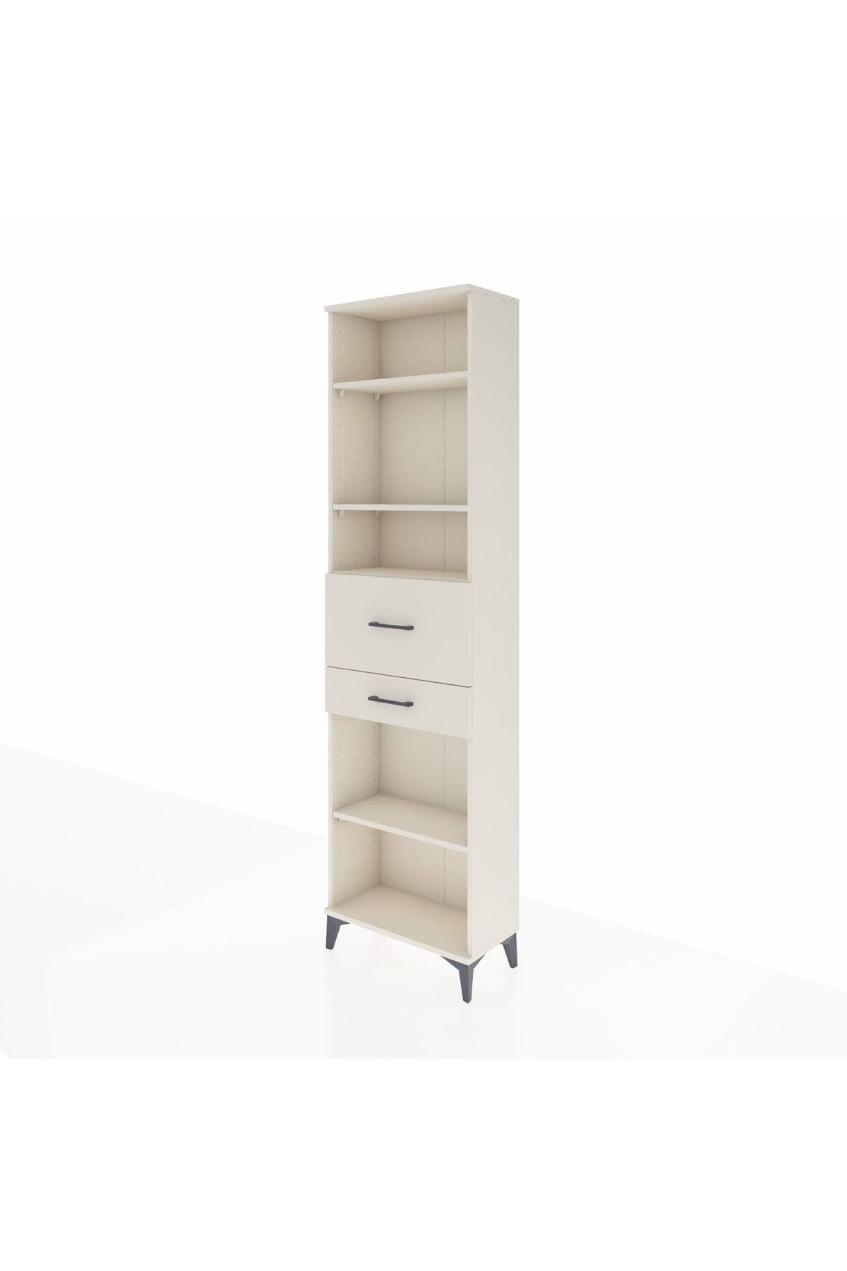 Arges Dolap 4 Raflı 2 Çekmeceli 60x30x221 Aytaşı-Aytaşı