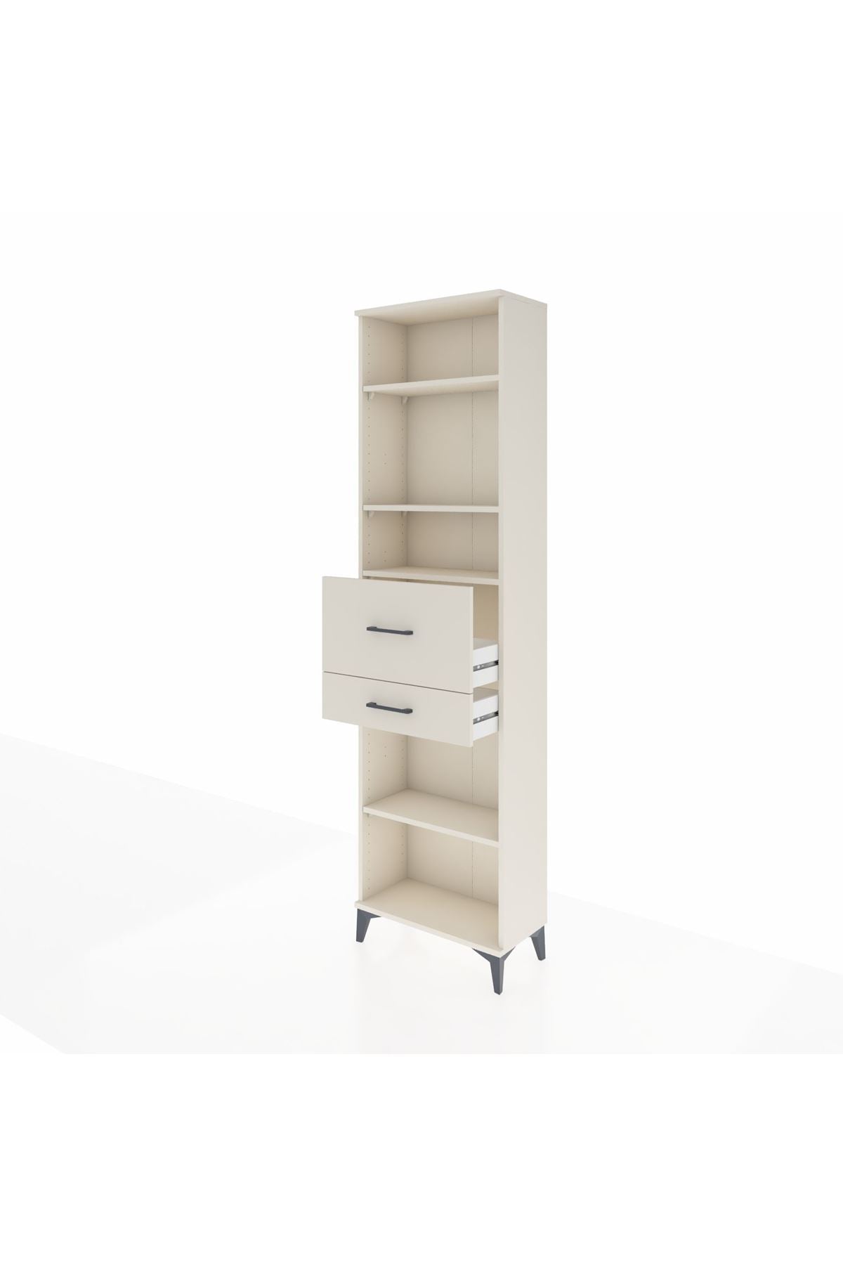 Arges Dolap 4 Raflı 2 Çekmeceli 60x30x221 Aytaşı-Aytaşı