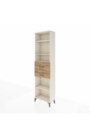 Arges Dolap 4 Raflı 2 Çekmeceli 60x30x221 Aytaşı-Çam