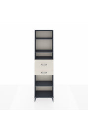 Arges Dolap 4 Raflı 2 Çekmeceli 60x30x221 Antrasit-Aytaşı