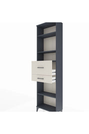 Arges Dolap 4 Raflı 2 Çekmeceli 60x30x221 Antrasit-Aytaşı