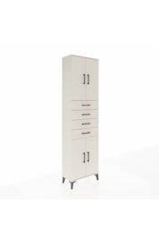 Arges Dolap 3 Raflı 4 Çekmeceli 4 Kapaklı 60x30x221 Aytaşı-Aytaşı