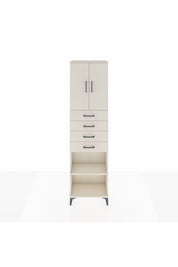 Arges Dolap 3 Raflı 4 Çekmeceli 2 Kapaklı 60x30x221 Aytaşı-Aytaşı