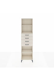 Arges Dolap 3 Raflı 4 Çekmeceli 60x30x221 - S29M227V1A