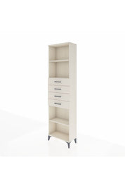 Arges Dolap 3 Raflı 4 Çekmeceli 60x30x221 - S29M227V1A