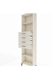 Arges Dolap 3 Raflı 4 Çekmeceli 60x30x221 - S29M227V1A