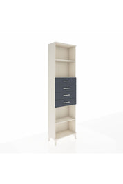 Arges Dolap 3 Raflı 4 Çekmeceli 60x30x221 Aytaşı-Antrasit