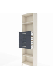 Arges Dolap 3 Raflı 4 Çekmeceli 60x30x221 - S29M227V2A