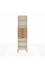 Arges Dolap 3 Raflı 4 Çekmeceli 60x30x221 - S29M227V3A
