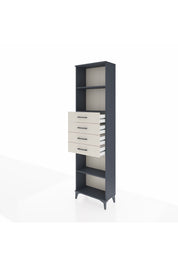 Arges Dolap 3 Raflı 4 Çekmeceli 60x30x221 - S29M227V4A