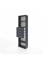 Arges Dolap 3 Raflı 4 Çekmeceli 60x30x221 - S29M227V5A