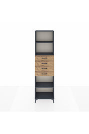 Arges Dolap 3 Raflı 4 Çekmeceli 60x30x221 - S29M227V6A