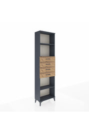 Arges Dolap 3 Raflı 4 Çekmeceli 60x30x221 - S29M227V6A