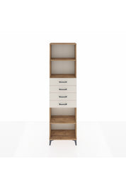 Arges Dolap 3 Raflı 4 Çekmeceli 60x30x221 - S29M227V7A
