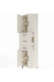 Arges Dolap 3 Raflı 3 Çekmeceli 4 Kapaklı 60x30x221 Aytaşı-Aytaşı