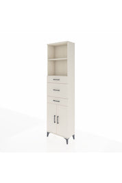 Arges Dolap 3 Raflı 3 Çekmeceli 2 Kapaklı 60x30x221 Aytaşı-Aytaşı
