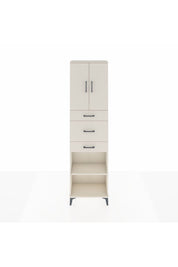 Arges Dolap 3 Raflı 3 Çekmeceli 2 Kapaklı 60x30x221 Aytaşı-Aytaşı